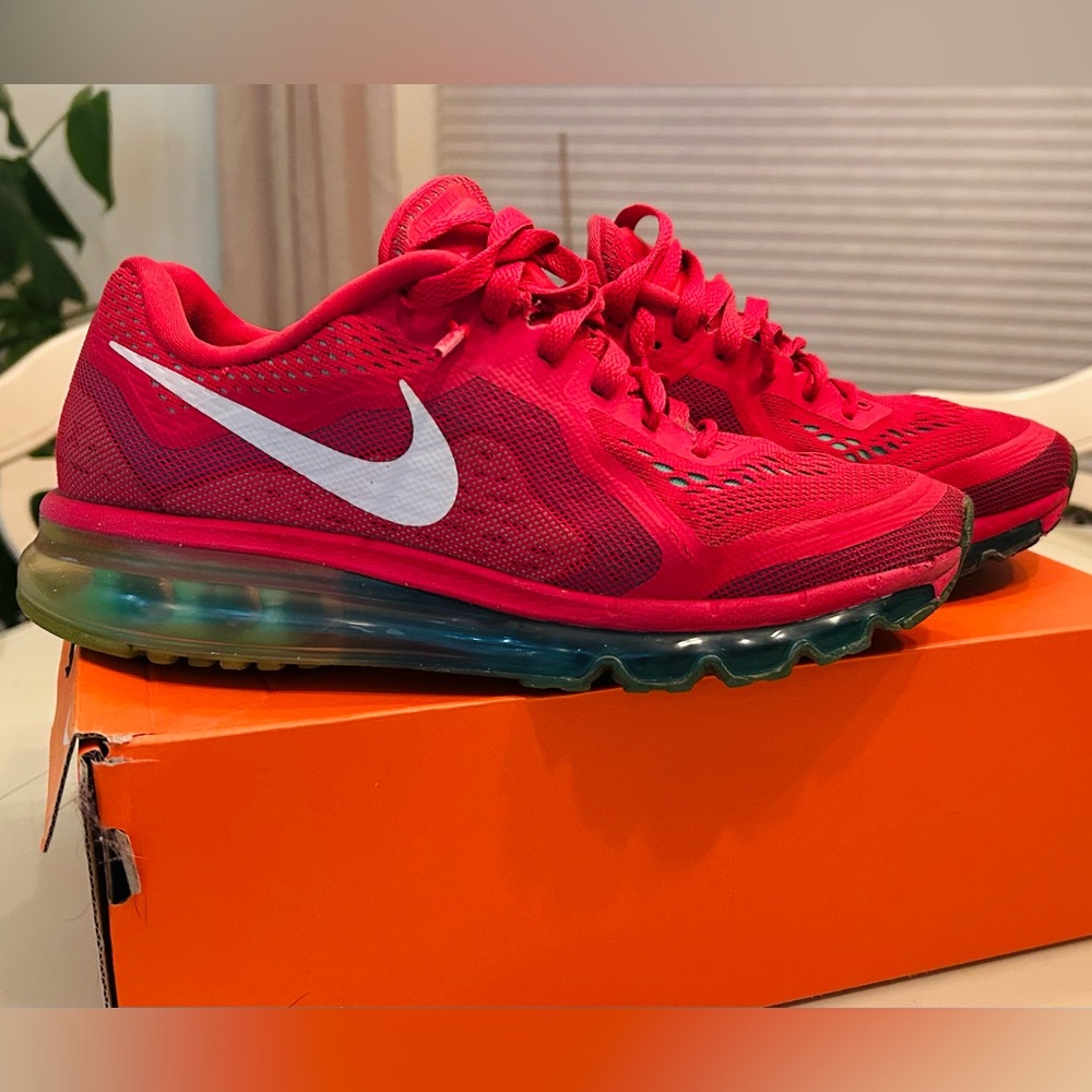 NIKE WMNS Air Max 2014 Legion Turbo Red Green